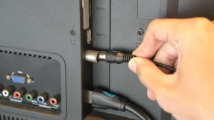 Taffware Antena TV Digital Indoor DVB-T2 25dB Grid Jack Male Plug - TFL-D139