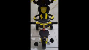 Sepeda Roda Tiga Anak Merk Exotic 1268 - Cocok Untuk Usia 2-5 Tahun
