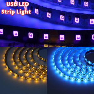 UV LED Strip Light 5V DC Waterproof Purple Ribbon Ultraviolet USB