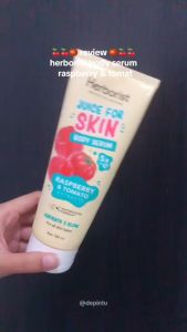 Hand Body Herborist Body Serum Raspberry & Tomato 180ml Pemutih Badan