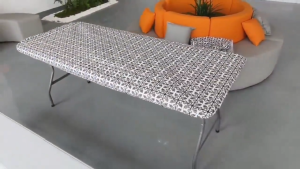 1PC Spandex Table Cover Stretchable Folding Table Cloth Elastic Table Cover Washable DustProtection