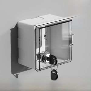 86 Type Adhesive Waterproof Socket Box Bathroom Switch Waterproof Cover Protection Cap Plug Water Protection Box Splash Proof