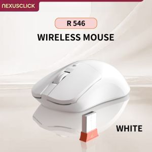 NexusClick 55g Lightweight 2.4G Wireless Silent MouseBudget-Friendly DurableLow Power SavingPlug&Play Mice for Office Travel