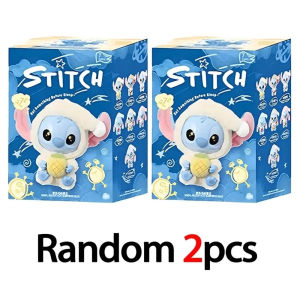 NEW Toy! Disney Stitch Eat Something Before Sleep Blind Box Mystery Bag Vinyl Plush Doll Toy Pendant  Surprise The Monsters Gift