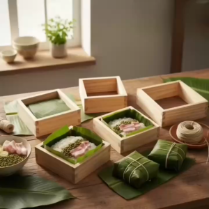 Khuôn Lẻ Các Size 10cm-20cm Gói Bánh Chưng Gỗ Thông - Dụng Cụ Gói Bánh Chưng Tiện Lợi Cho Ngày Tết Cổ Truyền