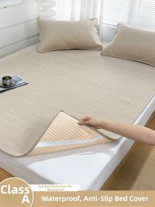 Kiss Dear | Waterproof Urine Resistant Quilted Anti Slip Single Bed Mattress Cover