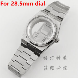 40mm for PRX Super Player Model Fit 28.5mm Dial Men Watch NH35 Sapphire Glass Watch Case for NH36 NH38 NH70 4r35 Polished Bezel