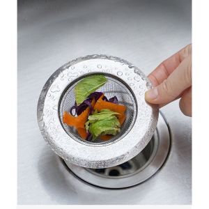 Lưới Lọc Rác Inox Lọc Rác Bồn Rửa Nhà Tắm Nhà Vệ Sinh Chống Tắc Nghẽn Không Gỉ