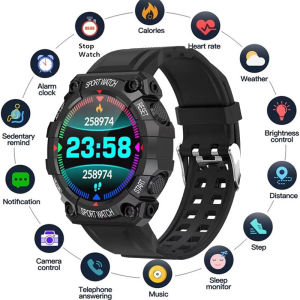 New Y56 Smart Watch Men Women Round Color Screen Bluetooth Heart Rate Smart Fitness Tracker Bracelet Fashion Sports Smartwatch