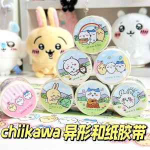 Adorable Chiikawa Washi Tape Roll 3cm Scrapbooking Decorations Pasting Materials Cute Greeting Cards Japanese Stationery