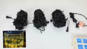 20M 8modes LED Light Strip Led hari raya lights waterproof Outdoor Fairy Lights Black Wire for Tree Flower hari raya decoration