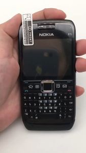 สำหรับแป้นพิมพ์ภาษาอังกฤษ3G GPS 5MP Nokia E71ของแท้ปลดล็อกโทรศัพท์มือถือ