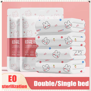 Disposable Bed Sheets Set Comfortable Travel Hotel Bedsheet Cover Pilot Cover Quilt Cover 一次性旅行床单被套