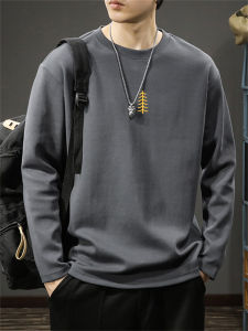 JIANMUJI | Pure Cotton Men Autumn Winter Loose T-Shirt Hoodie