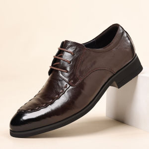 Business Casual Soft Sole Pointed Toe Leather Shoes