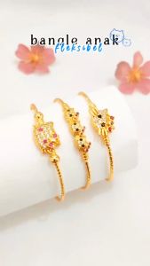 Cute Jewelry Gelang Anak Karakter Little Pony Perhiasan Lapis Emas 18k G140