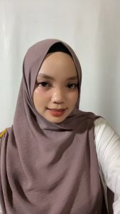 HIJAB PASHMINA OVAL CRUVE MALAY CRINKLE JUMBO 200X110CM