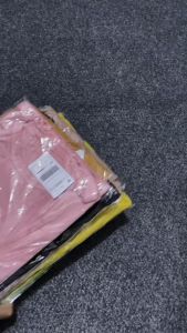 Atasan Polos Wanita / Kaos wanita Terbaru Mode Rumbai / Blus Oversize Peplum Flare Lengan Pendek