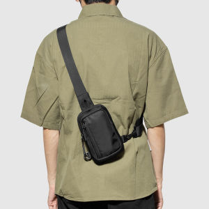 New Arrival Shoulder Messenger Bag Men Mini Lightweight Simple Small Shoulder Bag Mobile Phone Bag Mens Waist Bag Sports Running Chest Bag
