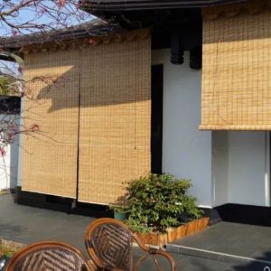 KKBB - ส่งออกทันที ม่านไม้ ม่านม้วน ม่านไม้ไผ่ ม่านกั้นห้อง ม่านประตู-หน้าต่าง ขนาดกว้าง1เมตร