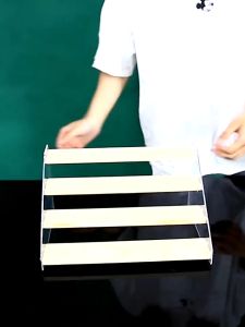 MLADEN 2-5Tier Staircase Storage Display Cabinet Case Wooden Toy Doll Action Figure Desktop Organizer Stand