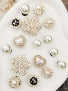 Bộ 16 Phụ Kiện Trang Trí Giày Sang Trọng Đính Đá Giả Kim Cương ABS Khóa Cài Tự Làm Phù Hợp Với Dép Nữ Quà Tặng