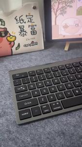 NexusClick 104 Keys Wireless Tri-Mode Keyboard Mouse Ofiice Combo Type-C Rechargeable Ergonomic silent For Notebook Laptop iPad