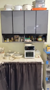 Homelife Modern Kitchen Cabinet Dust Proof Display Cabinet Small Kitchen Organizer Book Display Cabinet