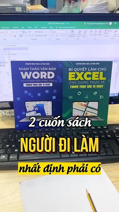 Sách Word - Excel Bộ 2 Cuốn Tin Học Văn Phòng, Từ Cơ Bản Đến Nâng Cao ...