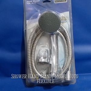 Shower Hand Shower Mandi Model TOTO Flexible Silver Chrome BERBAGAI MERK