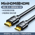 Samzhe MiniHDMI to HDMI Cable Mini Small to Large HD Connection Adapter for Canon SLR Camera. 