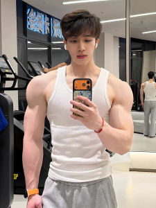 ZHUOCAN | Elastic Fitness Muscle Display Breathable Cool Vest
