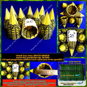 Ijab tengah untuk PIPA PARALON 25" Tali straping kuat & awet