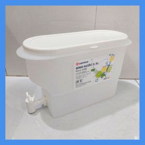 Bình đựng nước có vòi 3.5l có nắp để tủ lạnh nhựa Việt Nhật