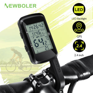 NEWBOLER Bicycle Computer Wireless GPS Bike Speedometer MTB Road Bike Waterproof USB Rechargeable Bicycle Accessories