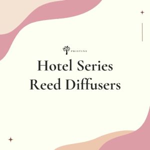 Pristine Reed Diffuser | Hotel Series | Essential Oil | Large Fragrance Diffuser | 180ml | Fragrance Home Aroma Gift for Decoration