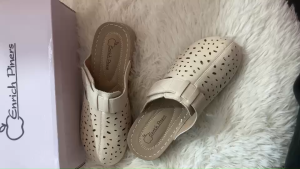 เหลือเบอร์36ลดเหลือ420 ขายดีมาก ของEnrich piners  รองเท้าสุขภาพผู้หญิง หุ้มหัว เปิดส้น งานเย็บทั้งชิ้น ใส่แล้วสวย ใส่แล้วสบาย วัสดุนุ่มเท้ามาก