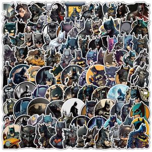 Marvel Avengers Batman Stickers 100 Pcs Waterproof for Skateboard Luggage Notebook Mobile Phone Decals European Style