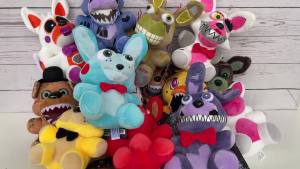 Bandai | Five Night At Freddy Fnaf Cute Plush Toys Game Doll Bonnie Bear Foxy Cartoon Stuffed Doll Freddy Toy Christmas Birthday Gift
