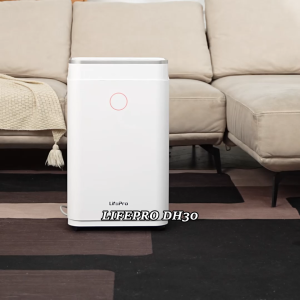 【2025 New Version】LifePro DH30 Dehumidifier – 30L/Day 6.5L Tank Ideal for Living Room & Large Spaces