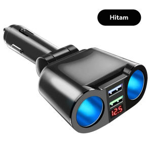Bộ Sạc Xe Hơi USB Kép 120W QC3.0 Bộ Chuyển Đổi Nguồn 12V/24V Ổ Cắm Sạc Nhanh Cho Bật Lửa Xe Hơi Tương Thích Với Hầu Hết Các Loại Ô Tô