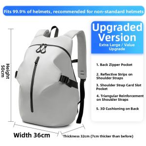Helmet Protection Waterproof Backpack