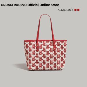 URCDN RDALVO | Chinese Style Wedding Bridal Handbag Large Capacity Red Auspicious