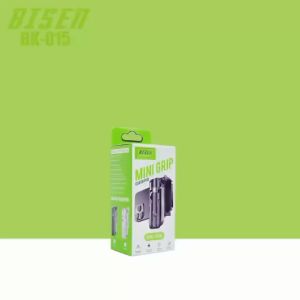 BISEN BK-015 Mini Grip Quadripod with Bluetooth Remote Control Free Angle Adjustment and Free Length Adjustment for Smartphones - Accessory Selfie