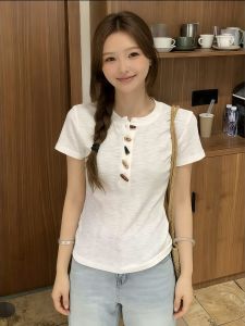 PEIXI | Stylish Versatile Short-sleeve Top