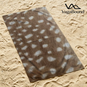 Deer Spots Fur Quick Drying Beach Towels Ultra Lightweight Fast-drying Super Absorbent It is a must-have item for summer