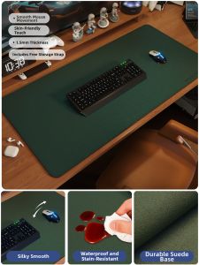 SHULIAN | Waterproof Leather Desk Mat