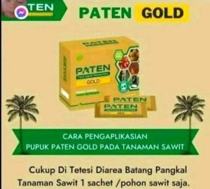 Pupuk Paten Gold Khusus Tanaman Sawit Cepat Berbuah dan Besar