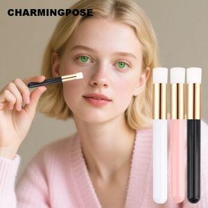 ชุดแปรงทำความสะอาดขนตาแบบนุ่ม - ดีไซน์แบบลอกออกได้สองด้าน แปรงต่อขนตาพร้อมด้ามจับตามหลักสรีรศาสตร์ ขนาดกะทัดรัดสำหรับ Pr