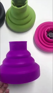 Headrayer Hydrayer Pengering Rambut Silikon /Hairdryer /Folding Hair Dryer/ Universal Hair Styling Accessory /Diffuser